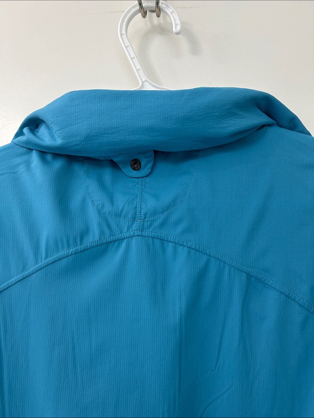 Women’s Lightweight Teal Zip-Front Jacket - Picture 3 of 5